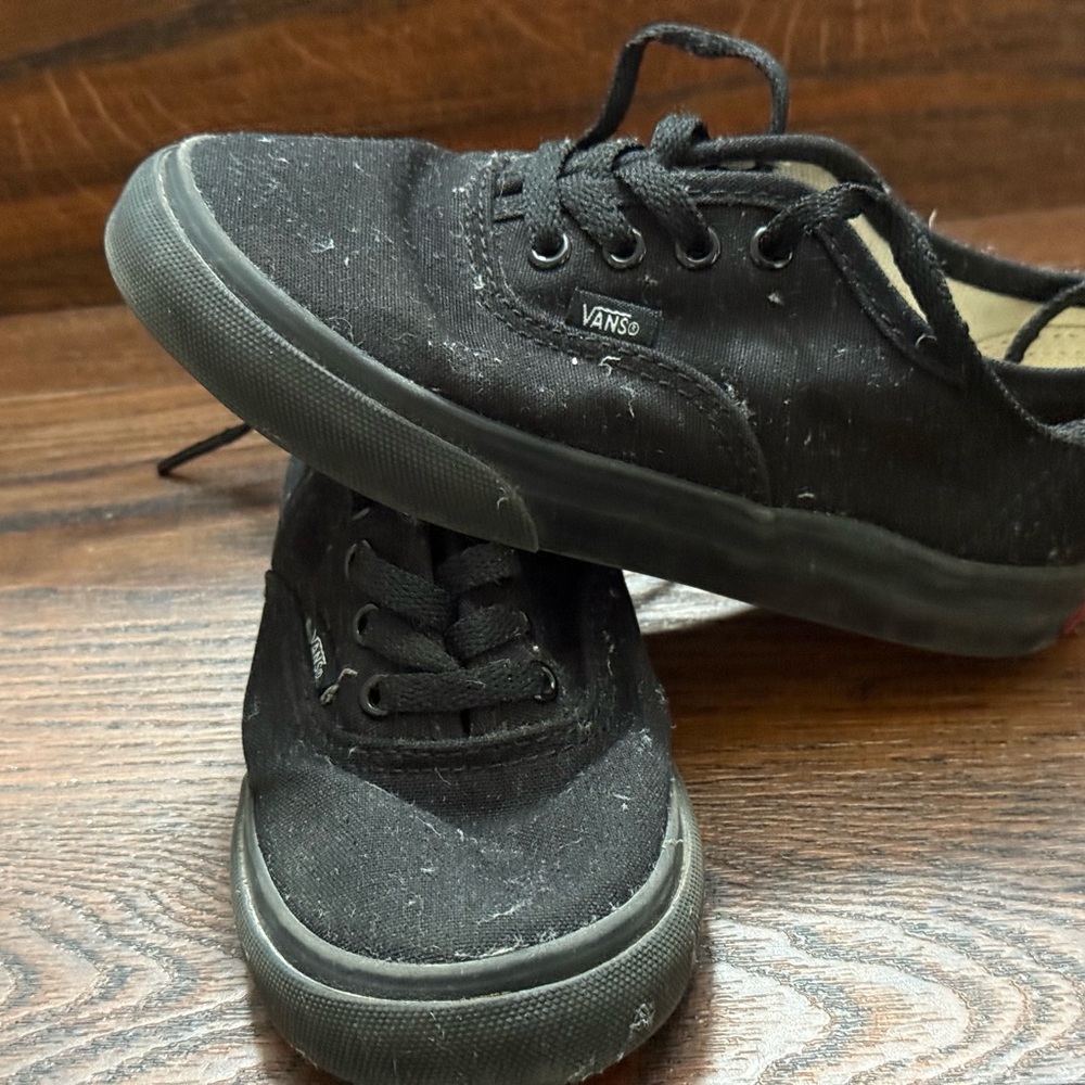 Vans Kids Classic Black Sneakers